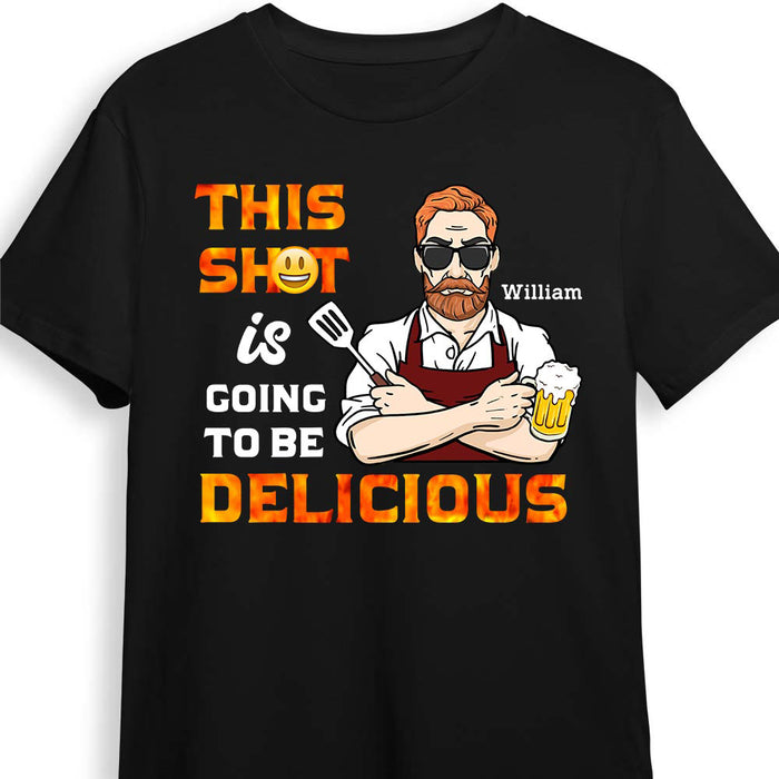 Personalized Dad Grandpa BBQ Grill T Shirt MY122 31O28 1