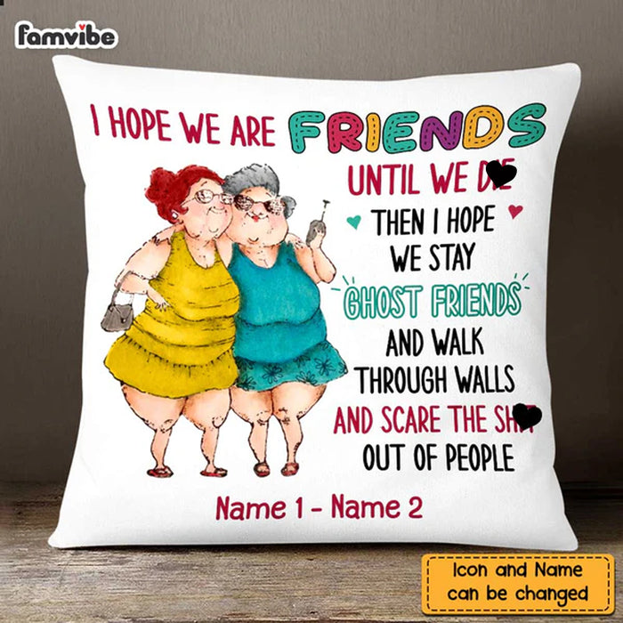  Friendship Quotes Throw Pillow Covers True Friends Gifts Best  Friends Pillow Covers Cushion Cover for Women Girl Friendship Gift for  Birthday : Home & Kitchen