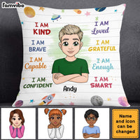 Personalized Gift For Grandson I Am Kind Pillow 22802 thumb 1