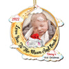 Personalized Elephant Baby First Christmas Ornament OB34 58O28 1
