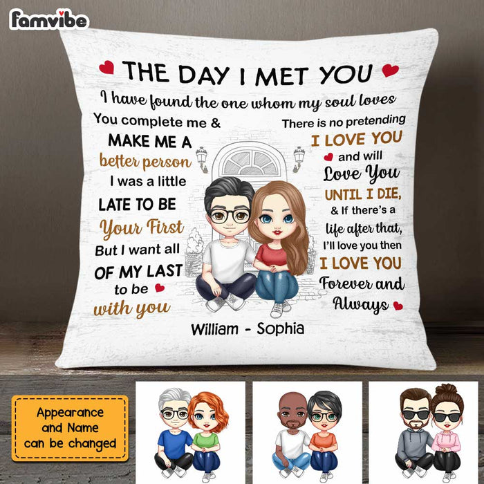 Personalized Husband Wife Couple Pillow JN165 30O47 1