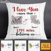 Personalized Long Distance Pillow SB252 85O58 1