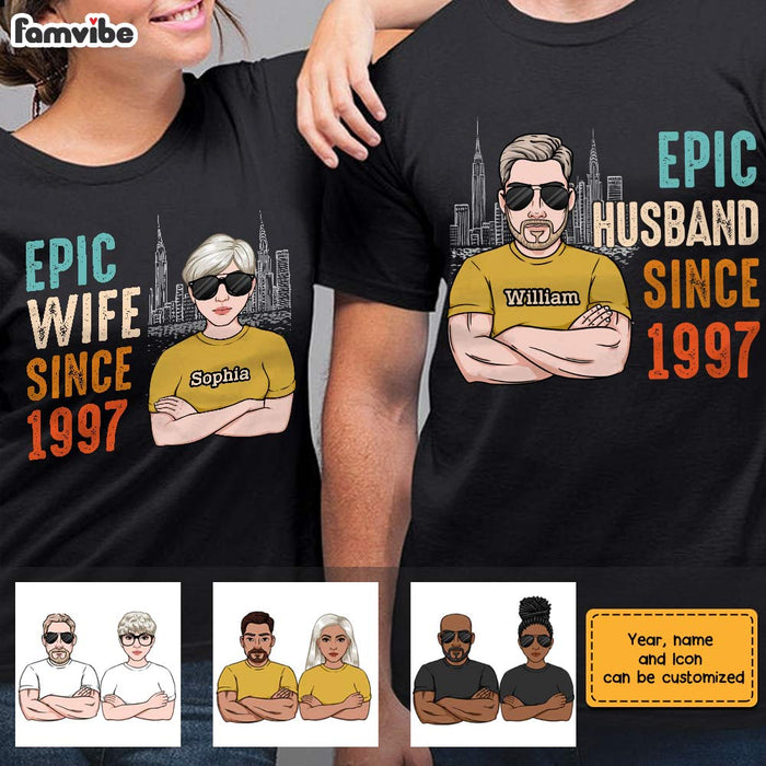 Personalized  Epic Couple T Shirt JN282 58O28 1