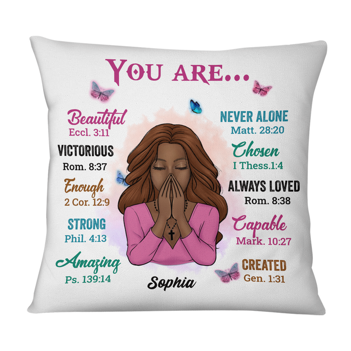Personalized Granddaughter BWA You Are Pillow JN73 23O47 1