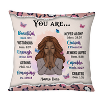Personalized Bible Verses You Are Pillow NB283 30O58 thumb 1