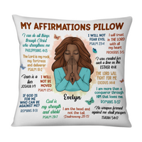 Personalized God My Affirmation Pillow OB213 23O58 thumb 1
