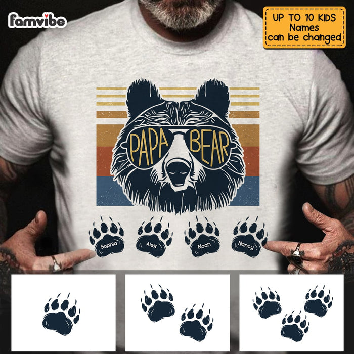Personalized Grandpa Bear T Shirt AP221 30O53 1