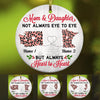 Personalized Heart To Heart Long Distance Ornament SB214 30O47 1