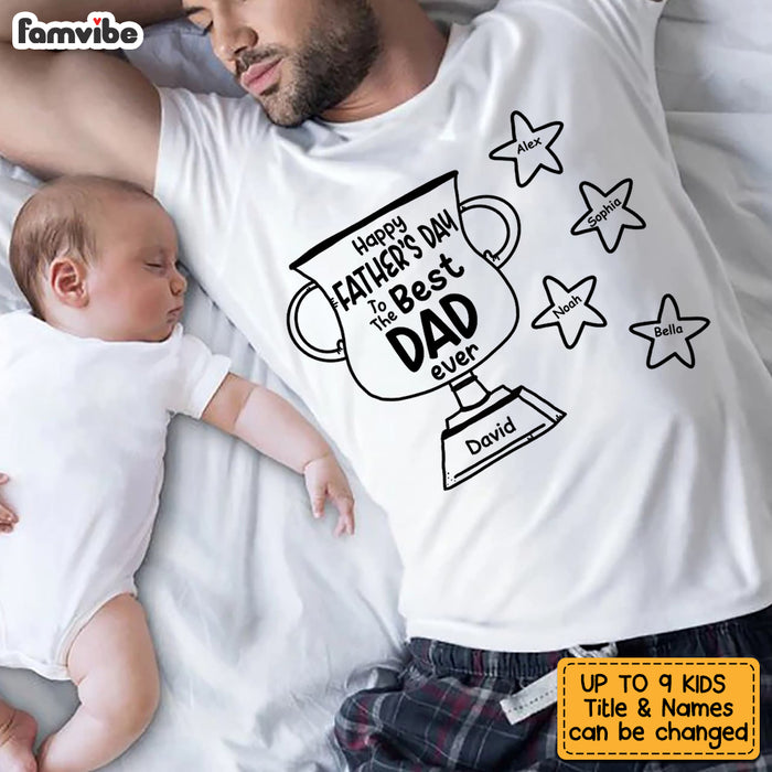 Personalized Dad Father's Day T Shirt AP224 30O53 1