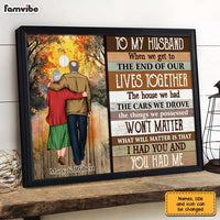 Personalized To My Husband Poster JN281 30O31 thumb 1