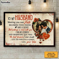 Personalized To My Husband Poster JN281 32O31 thumb 1