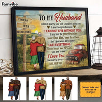 Personalized To My Husband Country Road Poster JL12 58O31 thumb 1