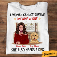 Personalized Dog Mom Need T Shirt SB71 81O34 thumb 1