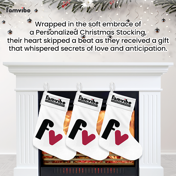 Personalized Christmas Stocking with Your Dog's Funny Photo - Famvibe